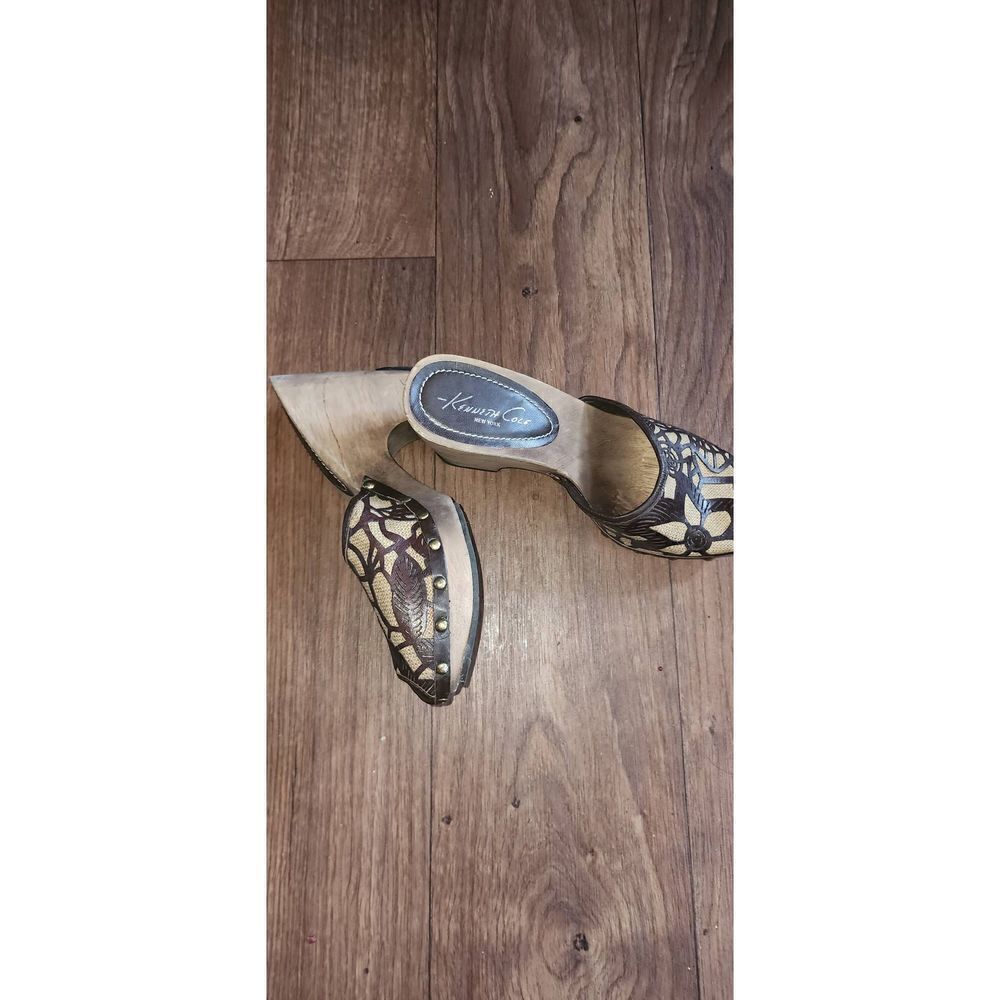 Kenneth Cole Peeptoe Clogs - Picture 2 of 8